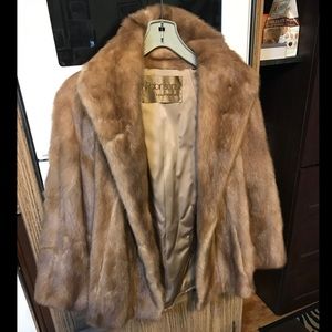 Brown Mink coat 100% Authentic